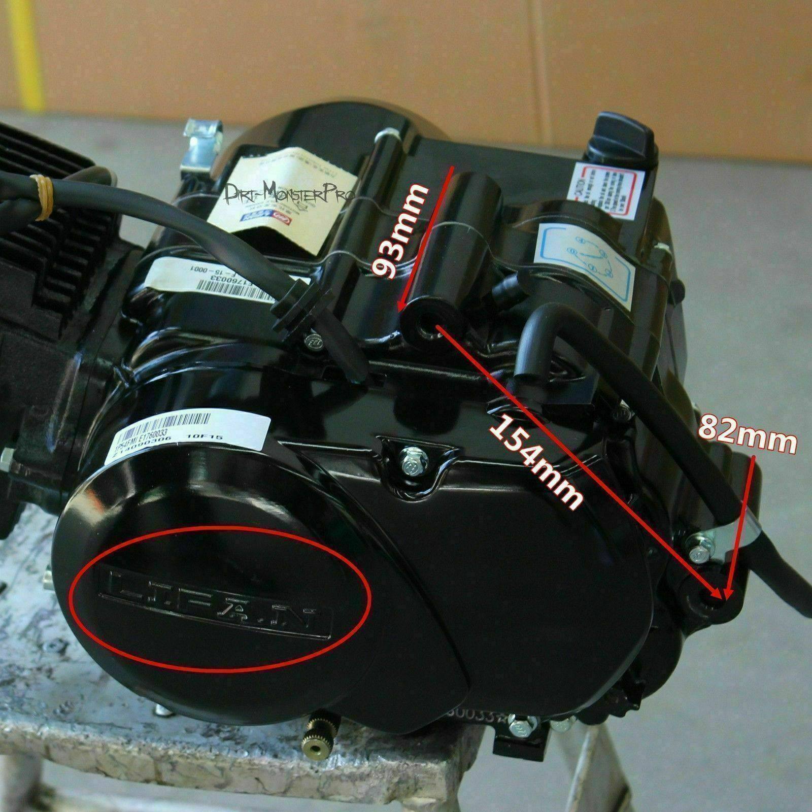 Lifan 125cc 1 Down 3 Up Gear Manual Clutch Engine Motor For Off Road Dirt Bike Motorbike - TDRMOTO