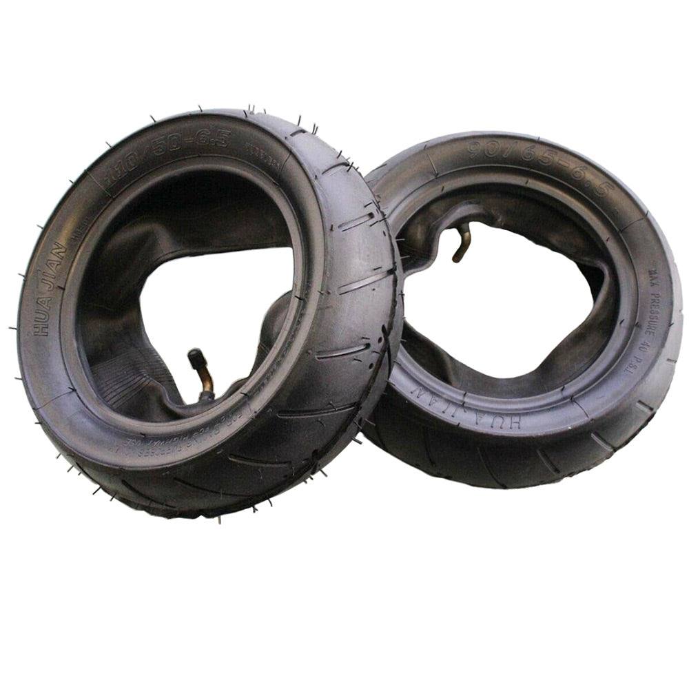 Motorcycle Wheels & Tires High Quality 90 / 65 6.5 Front Tire& 90/65 6.5  Inner Tube Tyre Bent Valve Fits 49cc Mini Dirt Bike E Scooter Mot From  100,84 €