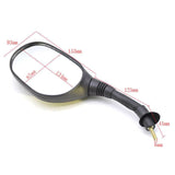 Motorcycle 6mm Rearview Mirror For ATV Quad Moped Scooter Pit Dirt Motor Bike - TDRMOTO