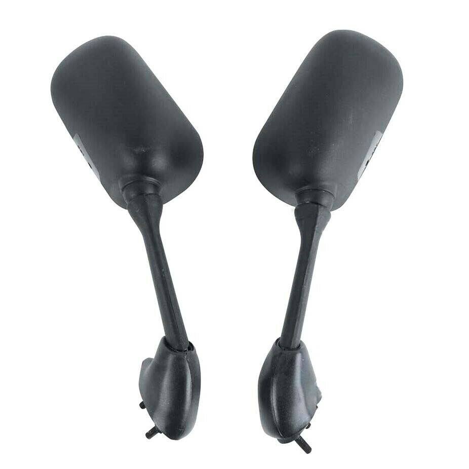 Pair Motor Racing Rearview Side Mirrors For Yamaha YZF R1 2002 2003 Black - TDRMOTO