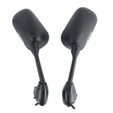 Pair Motor Racing Rearview Side Mirrors For Yamaha YZF R1 2002 2003 Black - TDRMOTO