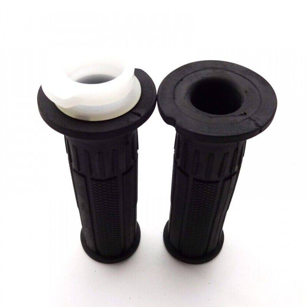 22mm 7/8" Twist Throttle Tube Hand Grips ATV Quad Dirt Pit Pro Bike - TDRMOTO