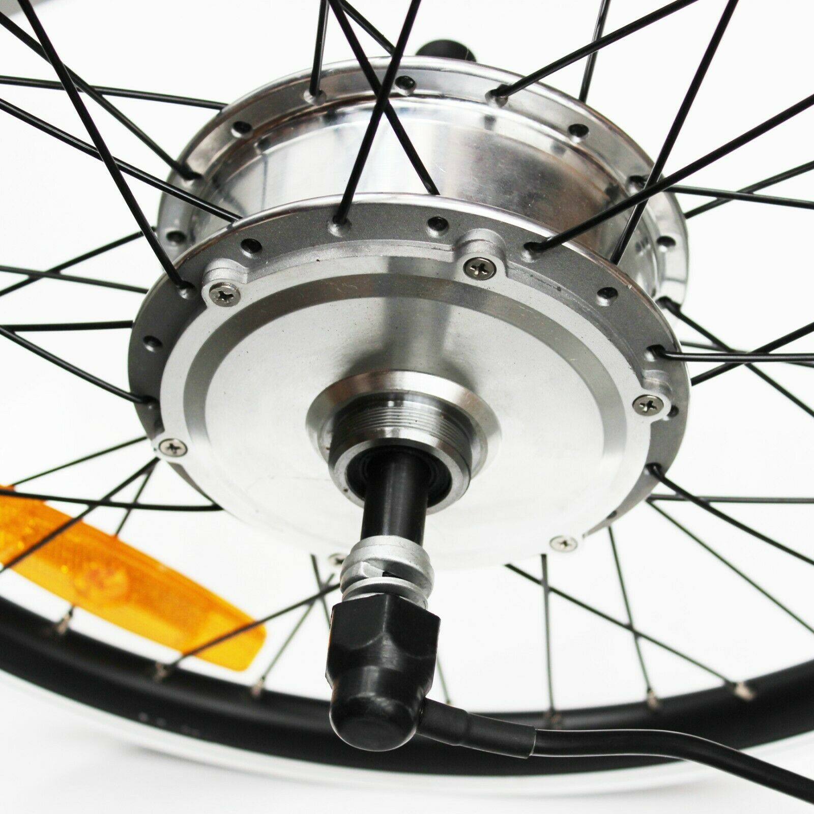 20" 36V 250W Rear Hub Motor Brushless Freewheel Type DIY Electric Bike Motor - TDRMOTO