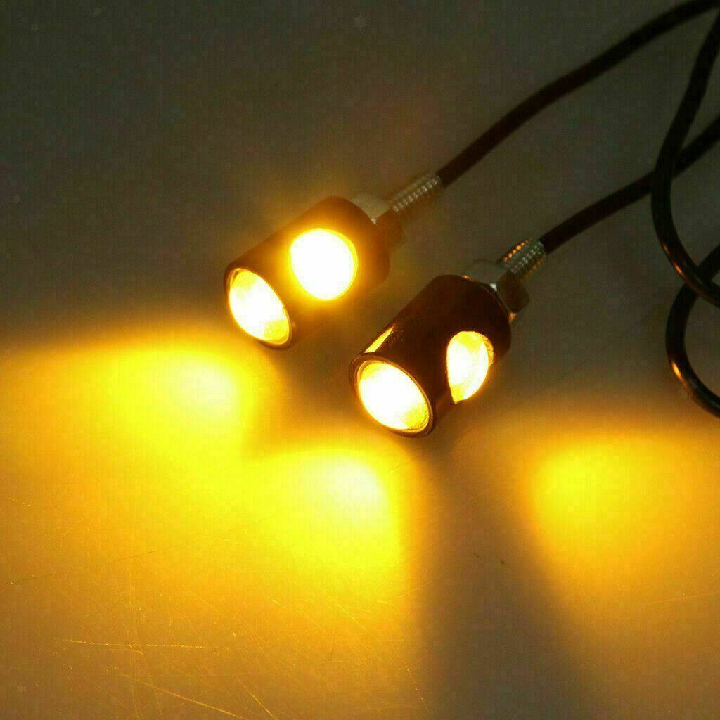 2 x LED License Number Plate Light Screw Bolt Bulbs For Car & Motorcycle - TDRMOTO