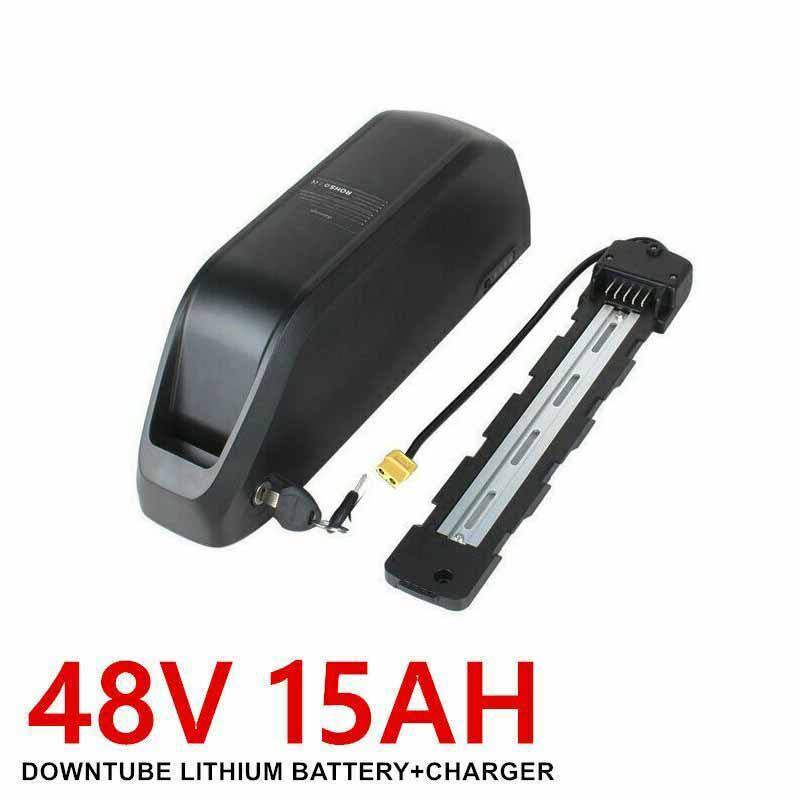 48V 15Ah Li-ion Lithium Battery Pack W/BMS for Motor 500W 750W 1000W E-bike - TDRMOTO