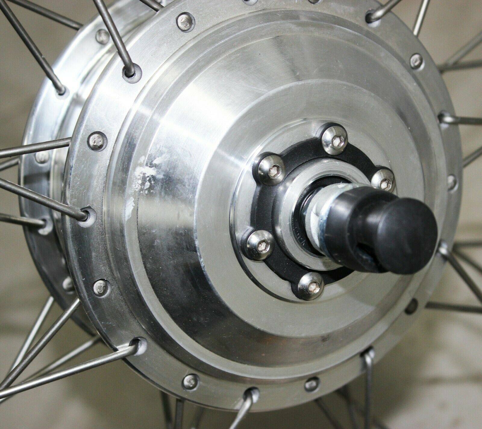 26" 250W 36V Electric Bike Rear Hub Brushless Gear Motor Rear Motor Wheel eBike - TDRMOTO