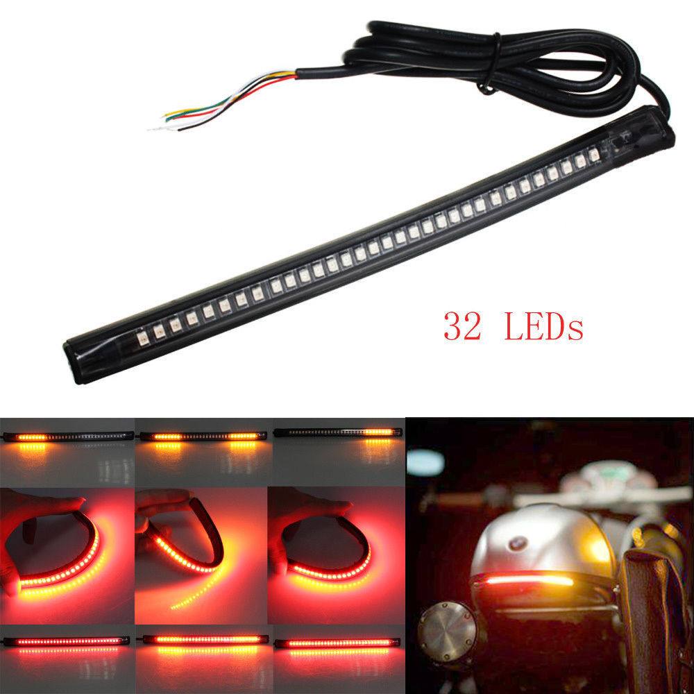 Motorcycle Flexible LED Tail Light Indicators Strip - TDRMOTO