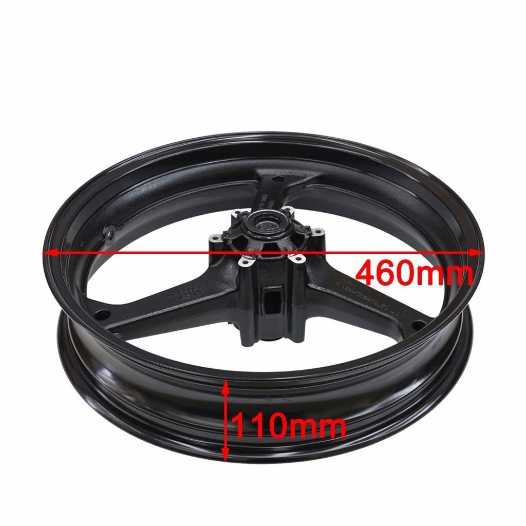 For Honda CBR600RR 2007-2015 Sport Bike Black Aluminium Wheel RIM - TDRMOTO