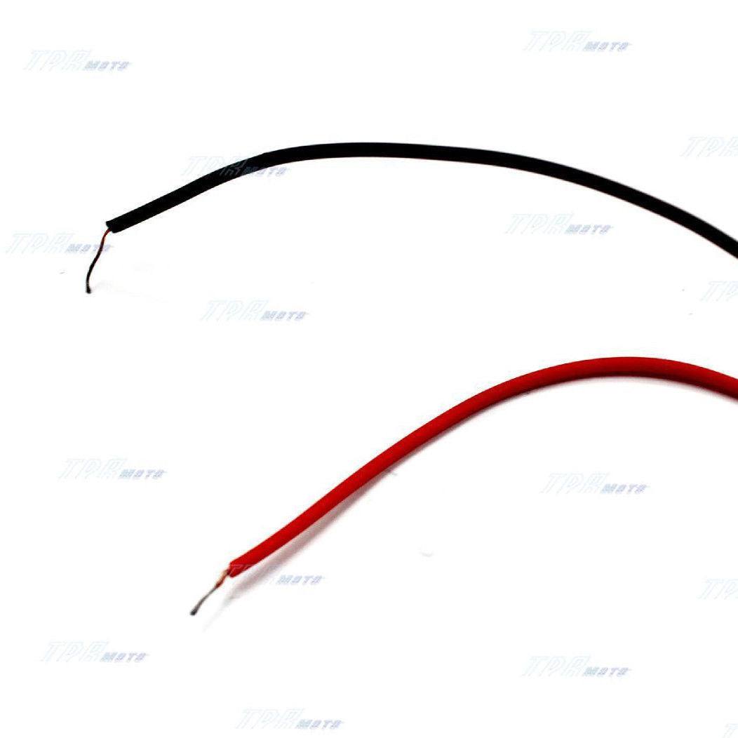 2x Front Fork LED Turn Signal Lights Indicator Strip For Kawasaki Honda Harley - TDRMOTO