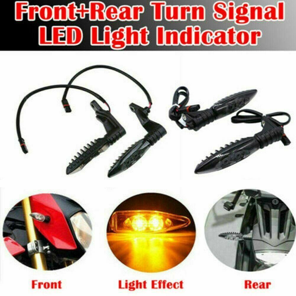 Black Motorcycle LED Turn Signal Indicator for BMW R1200 F800 F650GS F700GS - TDRMOTO