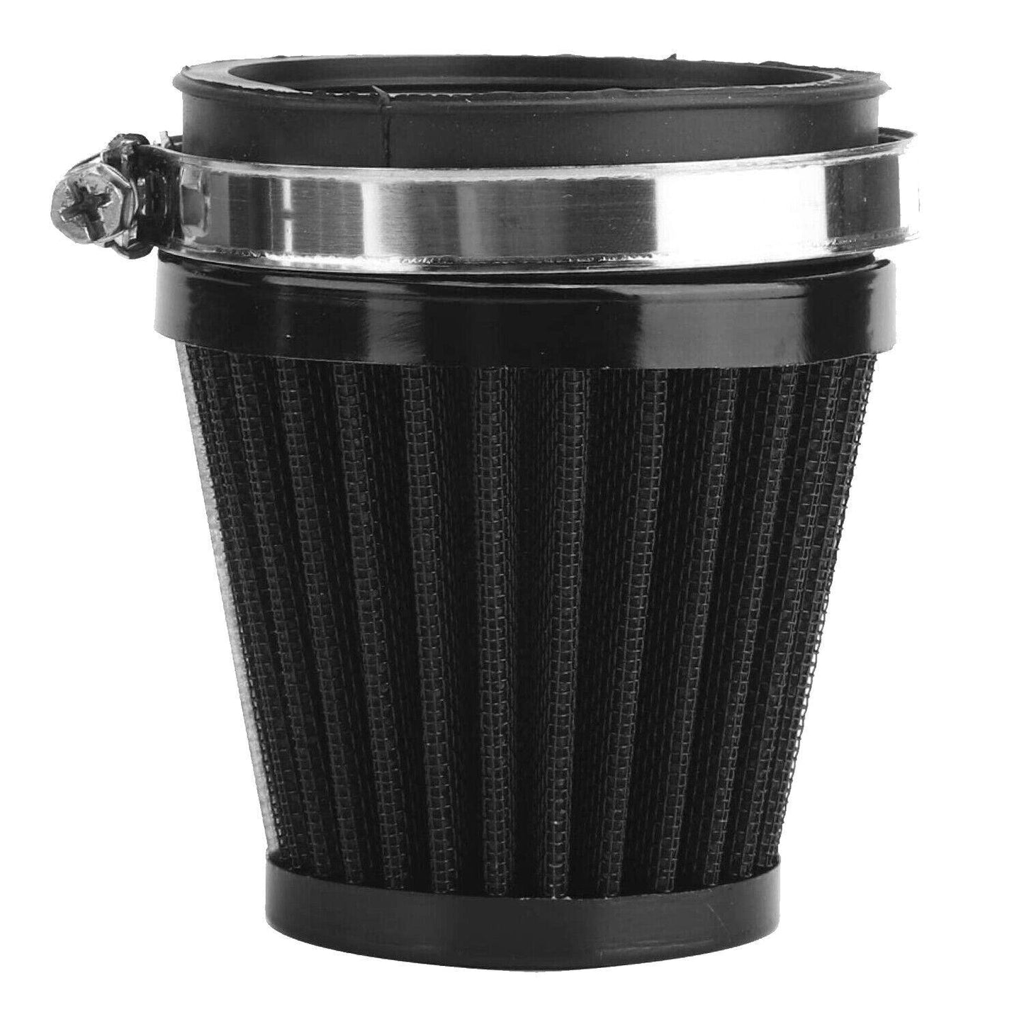 60mm Air Intake Filter Cleaner Pod Washable Black For Harley Motor Scooter ATV - TDRMOTO