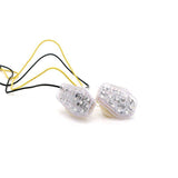 2X Flush Mount LED Turn Signal Light Indicators Blinker For Suzuki Motorcycle - TDRMOTO