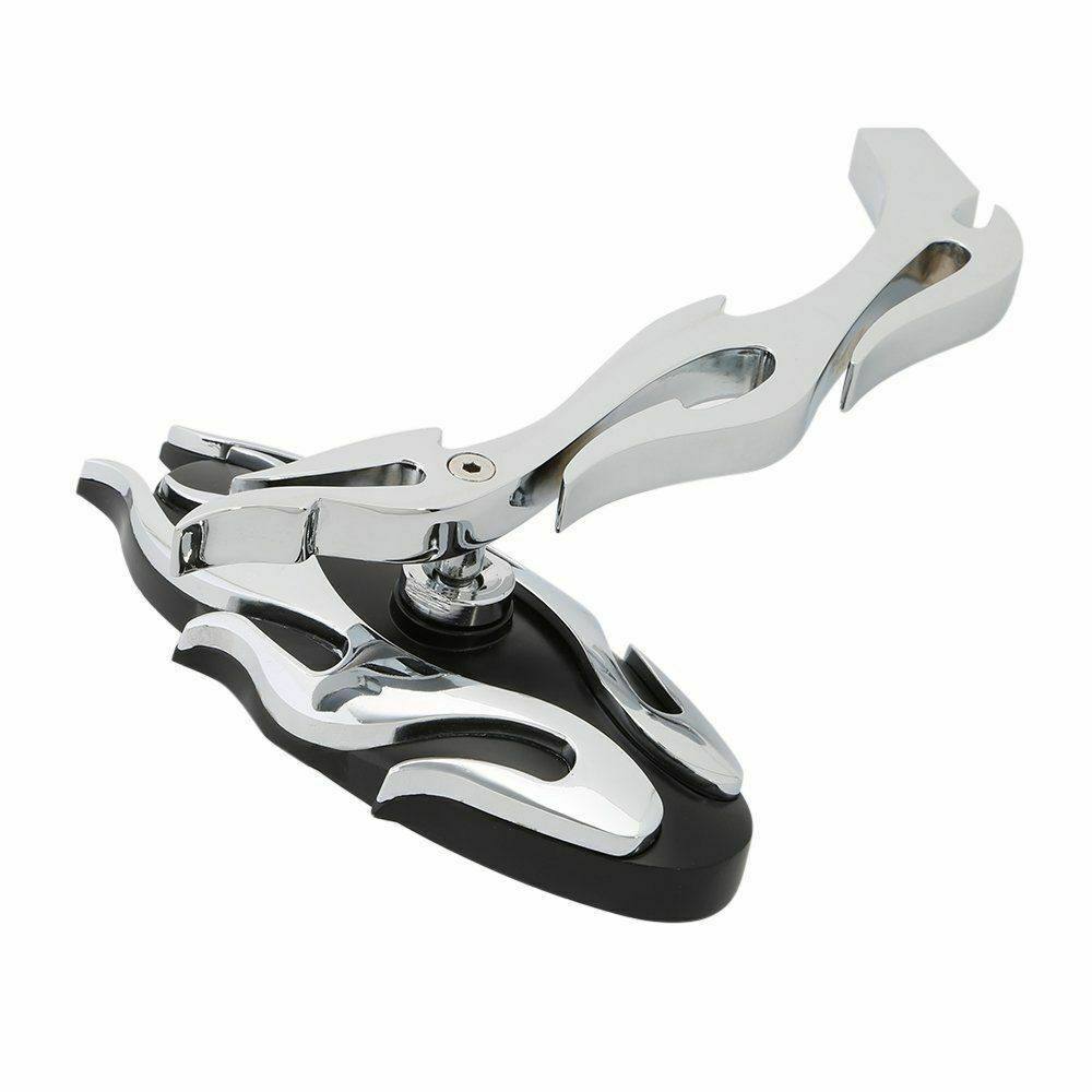 CHROME FLAME MOTORCYCLE REARVIEW MIRRORS 4 KAWASAKI VULCAN VN EN 800 900 1500 - TDRMOTO
