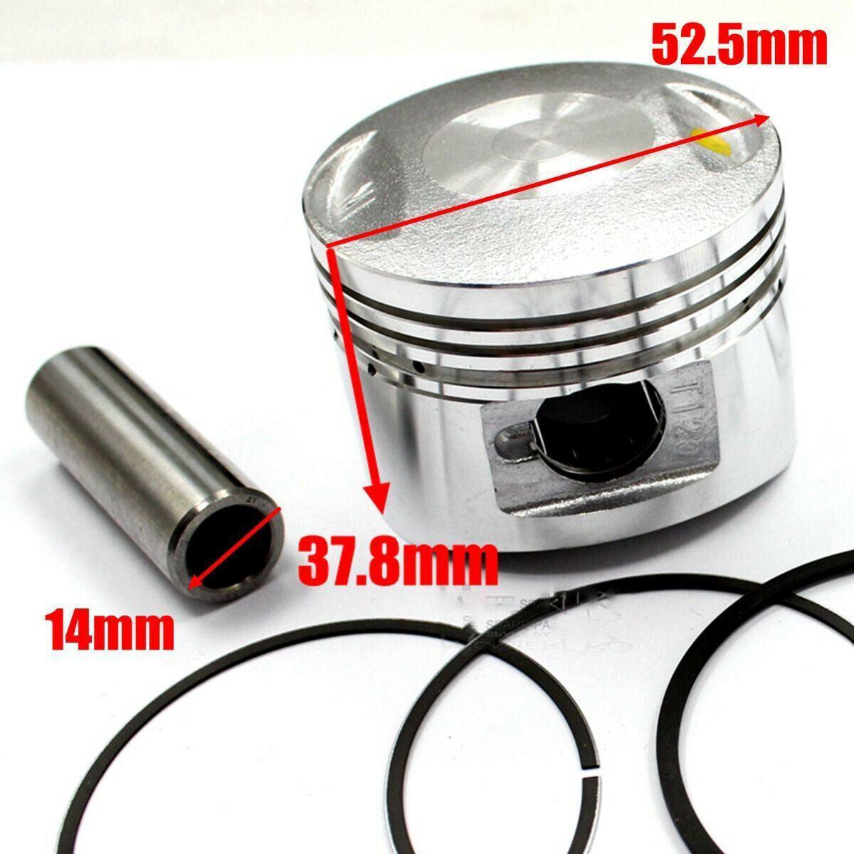 52.5mm 14mm Pin Piston Rings Kit LIFAN 125cc Engine PIT PRO TRAIL DIRT BIKE - TDRMOTO