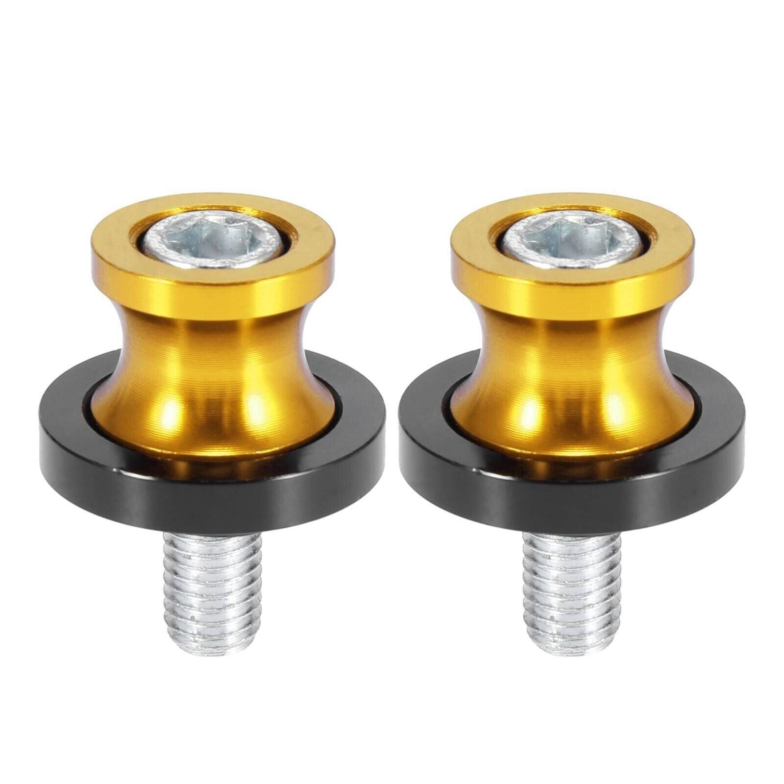 M10 x 1.25 Pitch Universal Motorcycle CNC Swingarm Swing Arm Spools Sliders Stand Bobbins - TDRMOTO