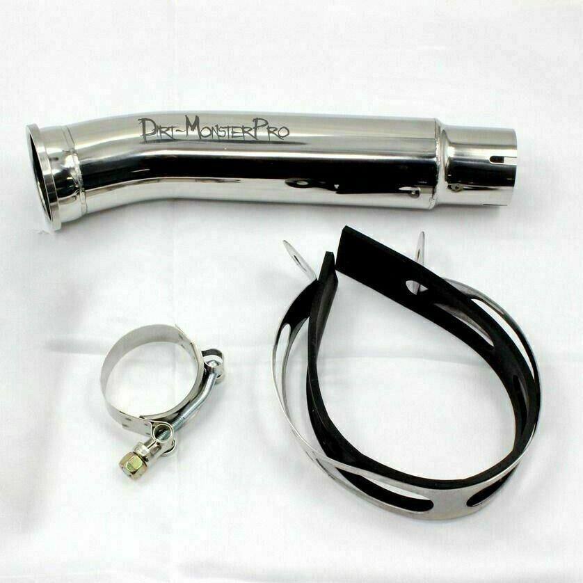Carbon Fiber Exhaust Muffler Silencer For Kawasaki Ninja 250R 2011 2012 2013 14 - TDRMOTO