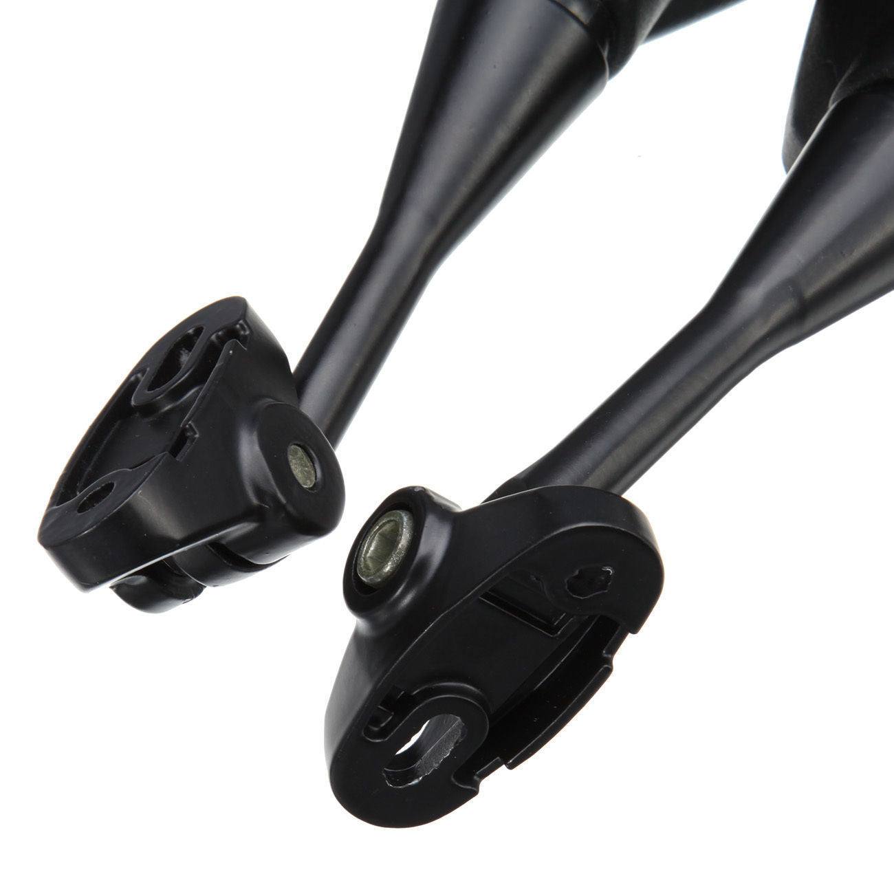 Left+Right Side Rear View Mirrors Black For HYOSUNG GT125R GT250R GT650R GT650S - TDRMOTO