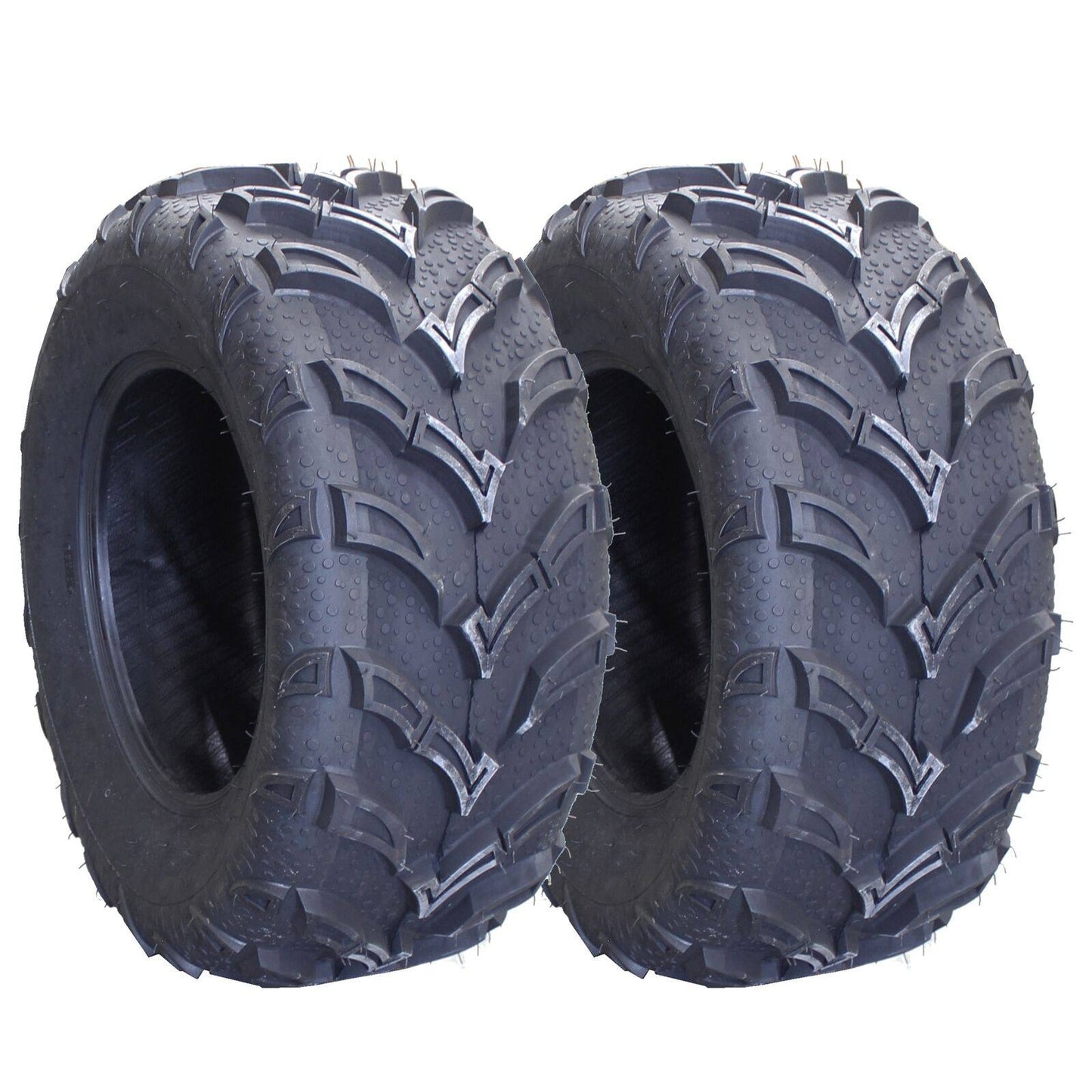 2pcs 25x10-12 Tyres Tires 12 Inch For ATV Quad Buggy Off Road Farm Bike 6 Ply - TDRMOTO