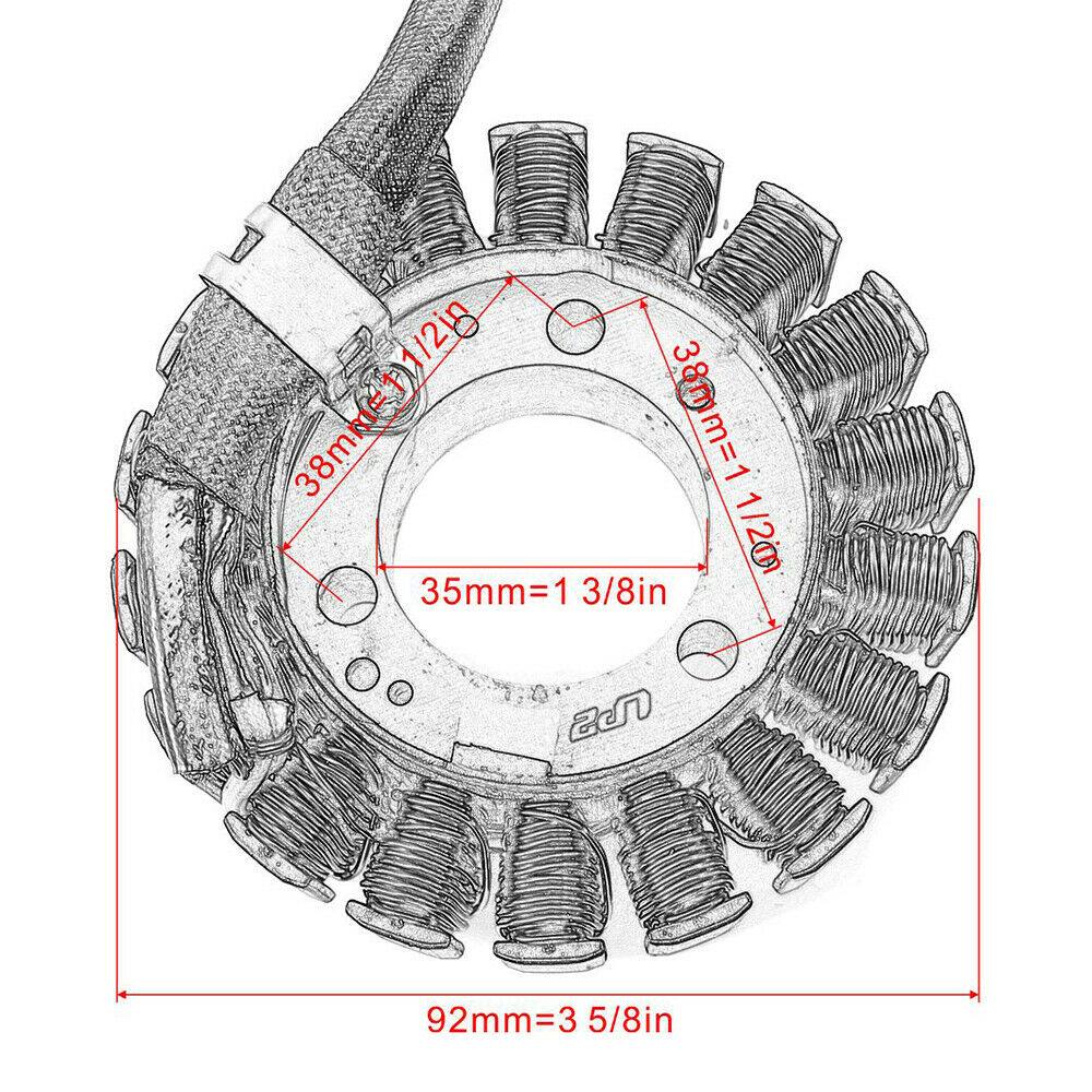Motorcycle Engine Coil Magneto Stator for CB250 Hornet 250 2007 2008 2009 2010 - TDRMOTO
