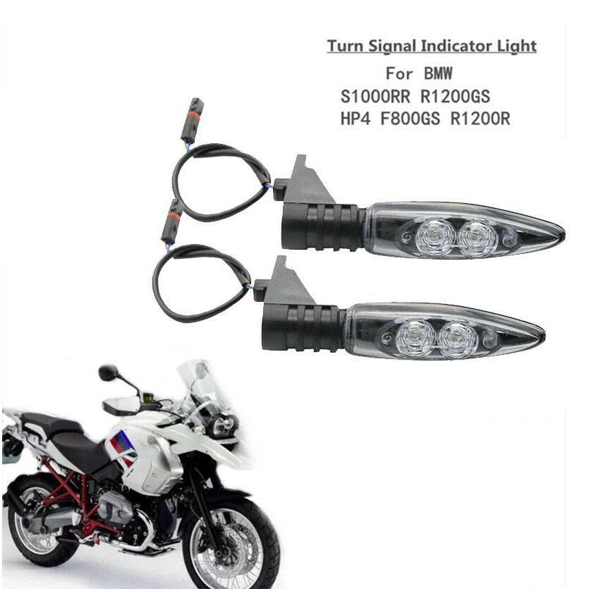 Front Rear Turn Indicator Signal LED Lights For BMW R1200GS F800GS S1000RR F800R - TDRMOTO