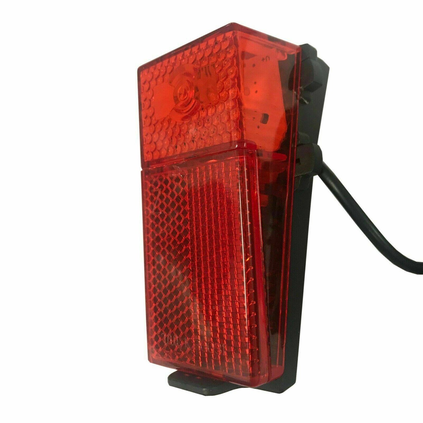 Bike Fender Light Mudguard Red Plastic Safe Warning Bicycle Taillight Rear Light - TDRMOTO