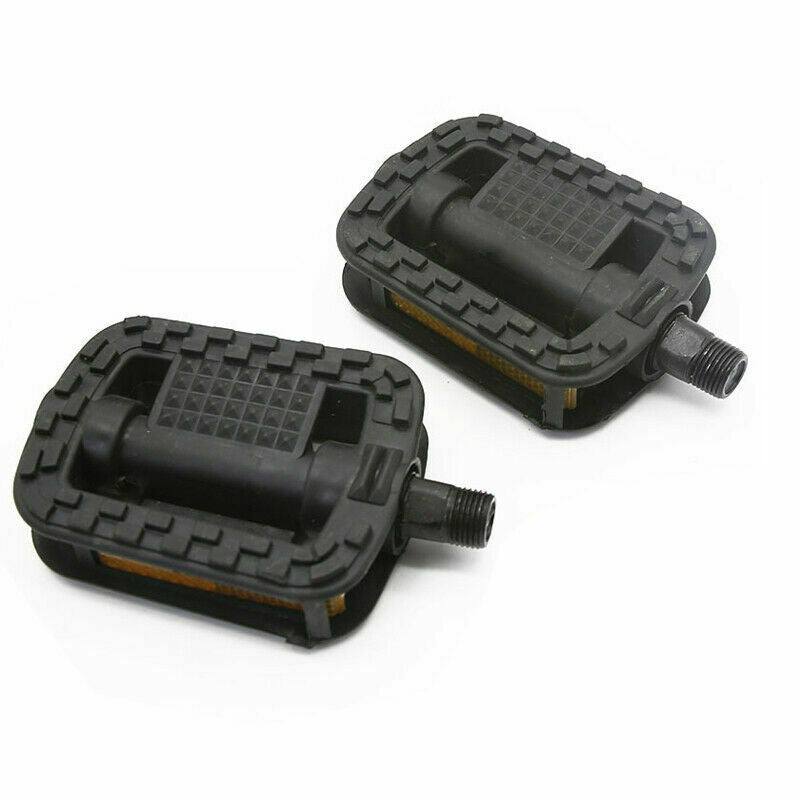 9/16" Bicycle Pedals Foot Pegs for BMX Push Bike Road Bike eBike Flat Platform - TDRMOTO