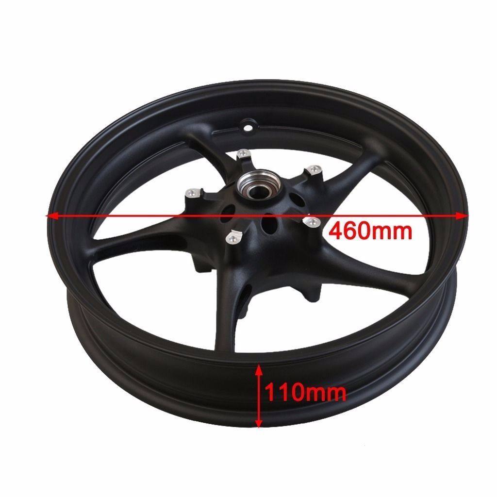 Black Rim for Yamaha YZF R1 2004-2012/YZF R6 2006-2012 - TDRMOTO