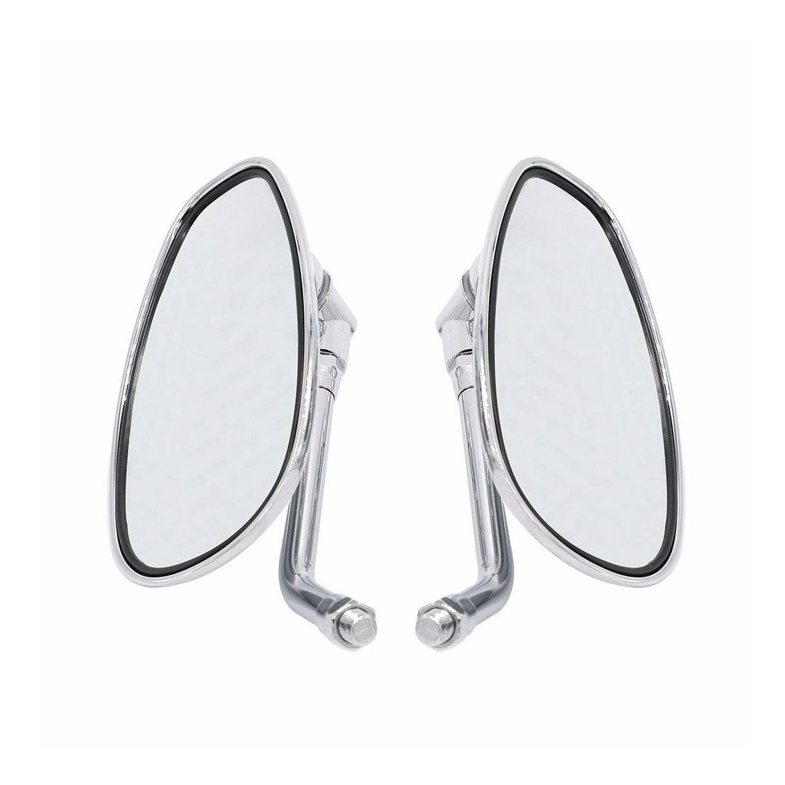 Chrome 10mm Rear View Side Mirrors 4 Hyosung GV250 Aquila AU STOCK - TDRMOTO