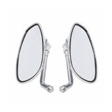Chrome 10mm Rear View Side Mirrors 4 Hyosung GV250 Aquila AU STOCK - TDRMOTO