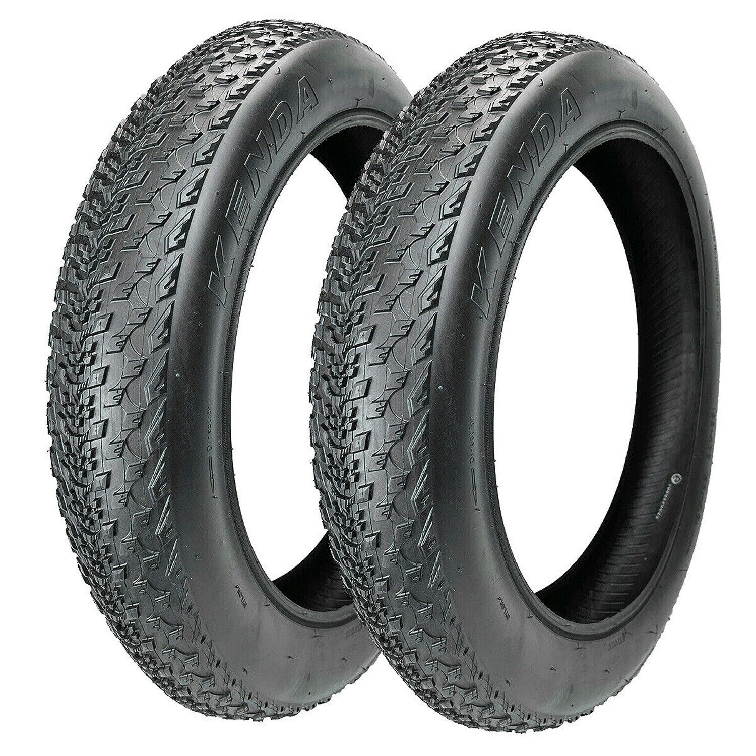20 x 4 Inch Tires 2Pcs Fat Bike Bicycle Chopper Cruiser Fat Bikes Bicycle - TDRMOTO