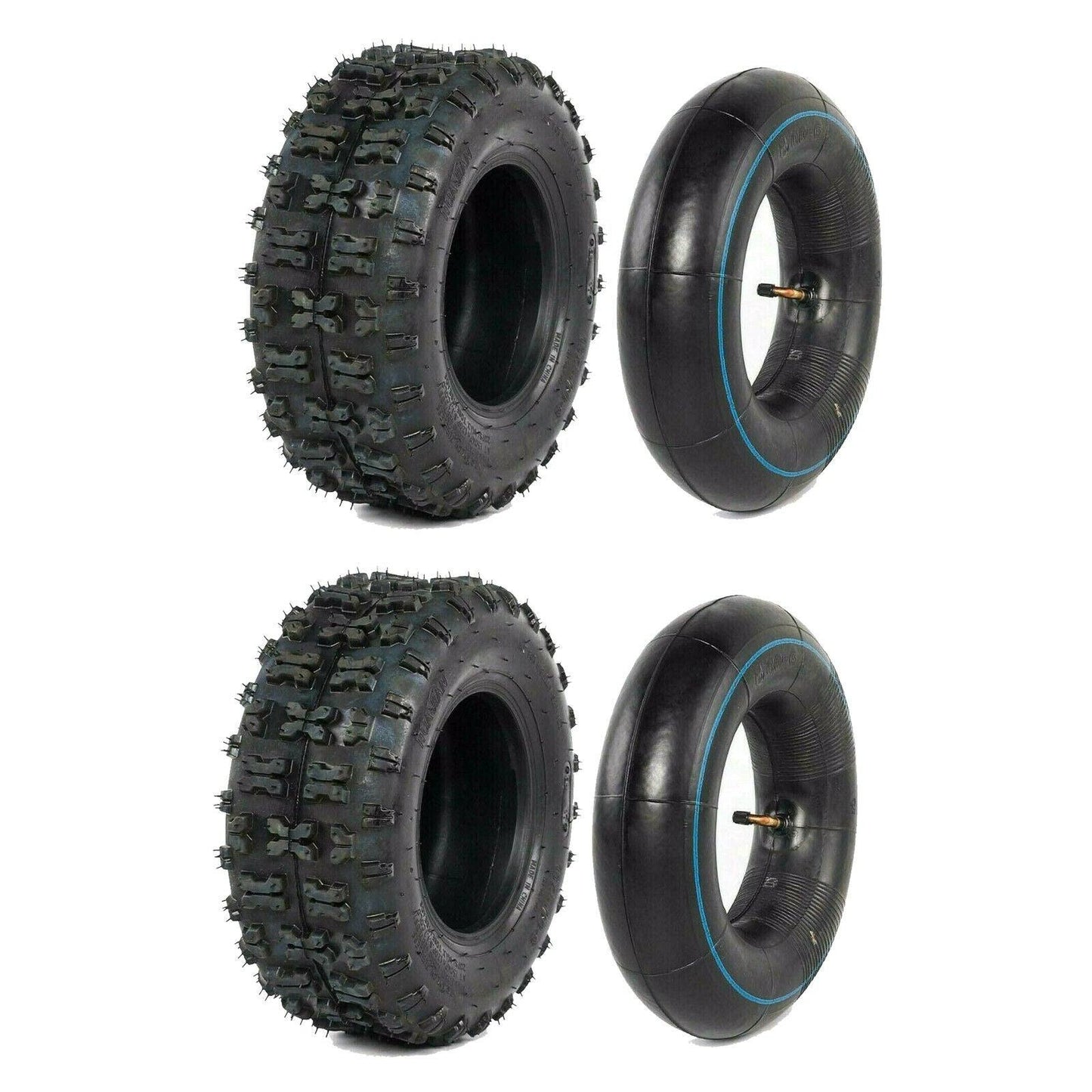 2pcs 13x5.00-6" Tyre + Tube For ATV Quad Bike Gokart Scooter Mini Buggy Ride On Mower - TDRMOTO