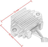 12V Motorcycle Regulator Rectifier 5TG-81960-00-00 For Yamaha YFZ450 YFZ 450 - TDRMOTO