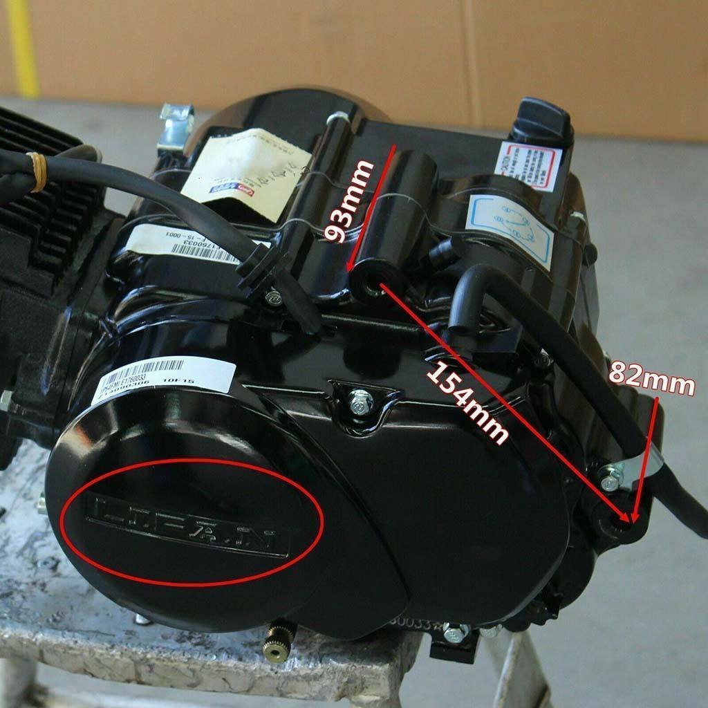 Lifan 125cc 4 Up Gear Manual Clutch Engine Motor For Dirt Bike Pit Bike - TDRMOTO