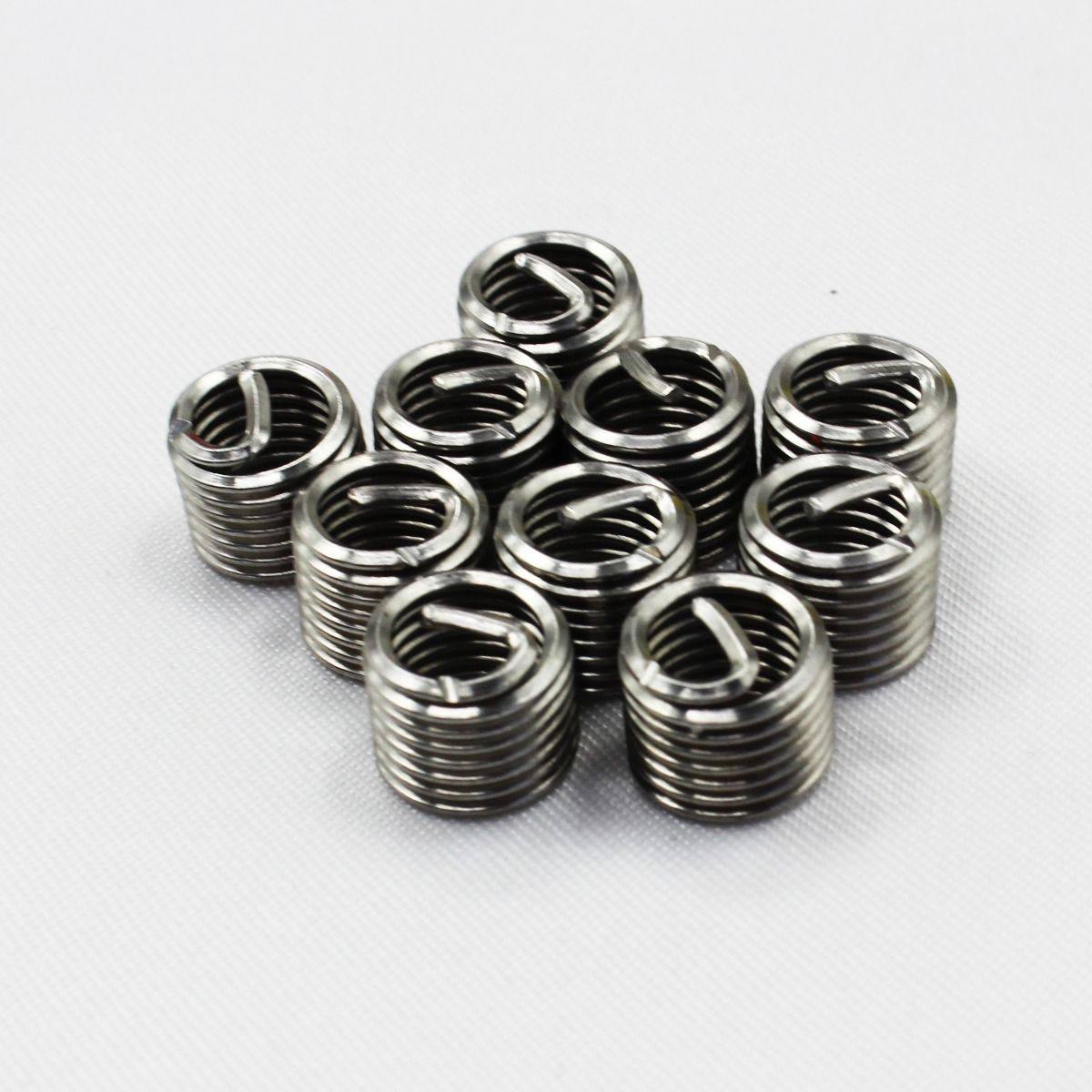 M8 x 1.25mm Heli Coil Type Thread Repair Kit Thread Replace Restore Tool Set - TDRMOTO