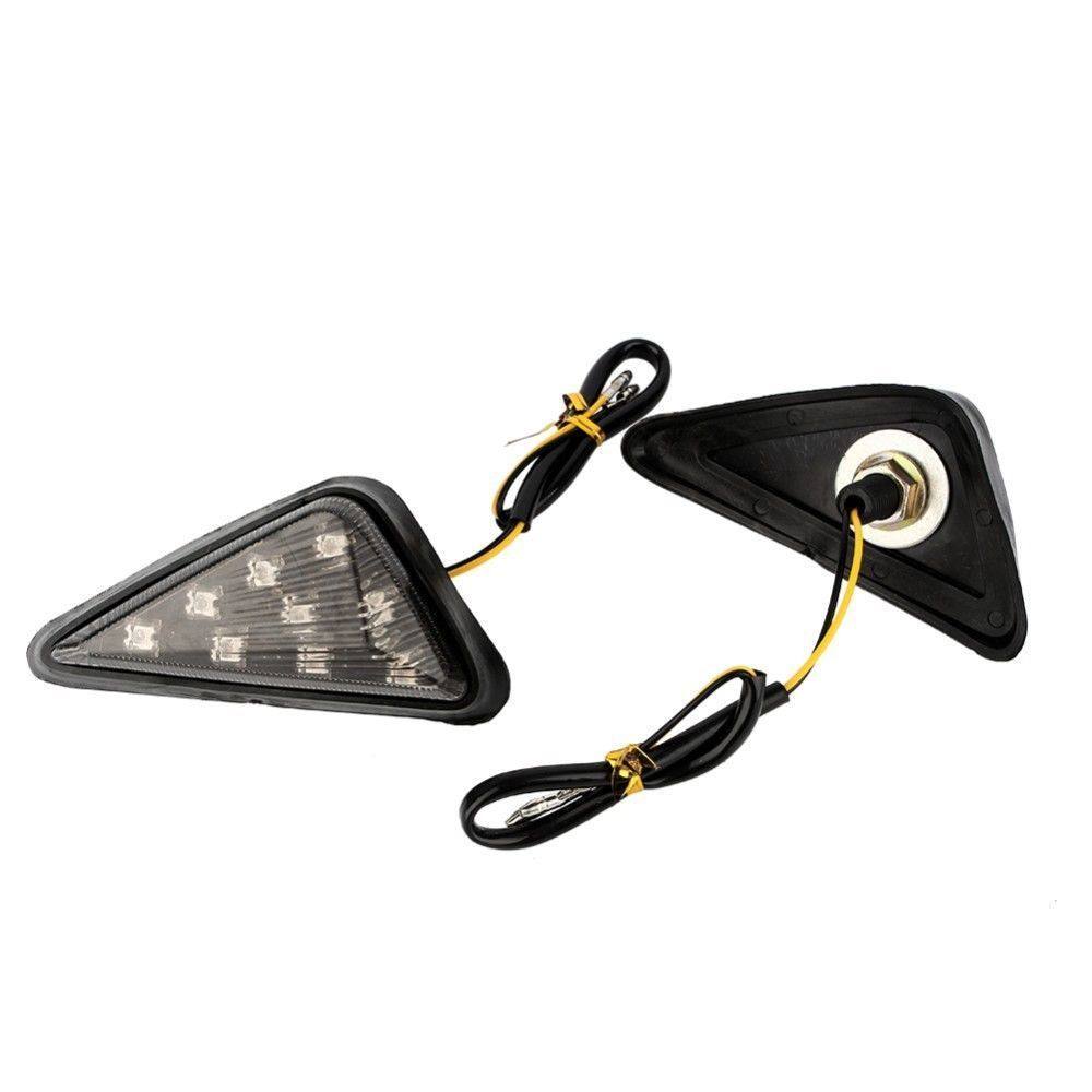 Motorcycle LED Turn Signals LED Lights Indicators Flashers For Yamaha R1 R6 R3 - TDRMOTO