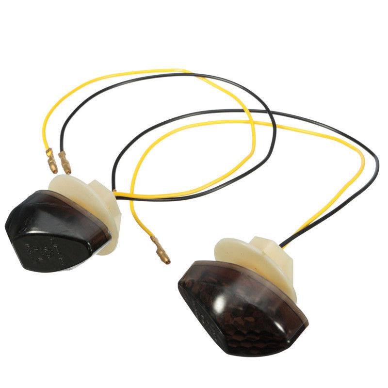 2pcs LED Flush Mount Signal Indicators Light Blinker Honda Dirt bike motorcycle - TDRMOTO