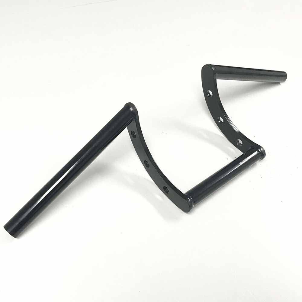 1" Motorcycle Z Bar Drag Handlebars Black For Harley Honda Suzuki Yamaha OUMURS