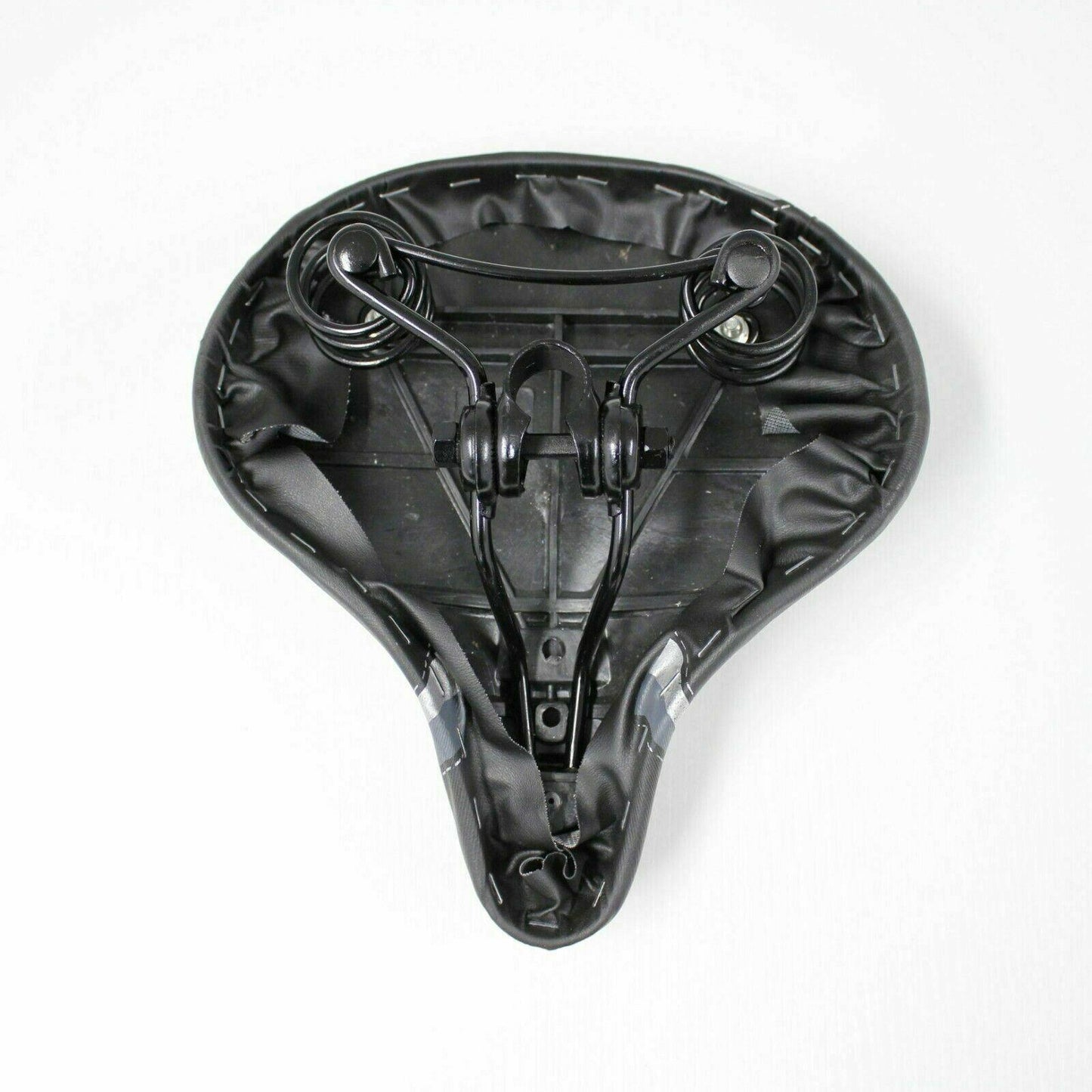 Unisex Large Bum Bike Bicycle Cycling Sprung Seat Saddle with Seat Post Pillar - TDRMOTO