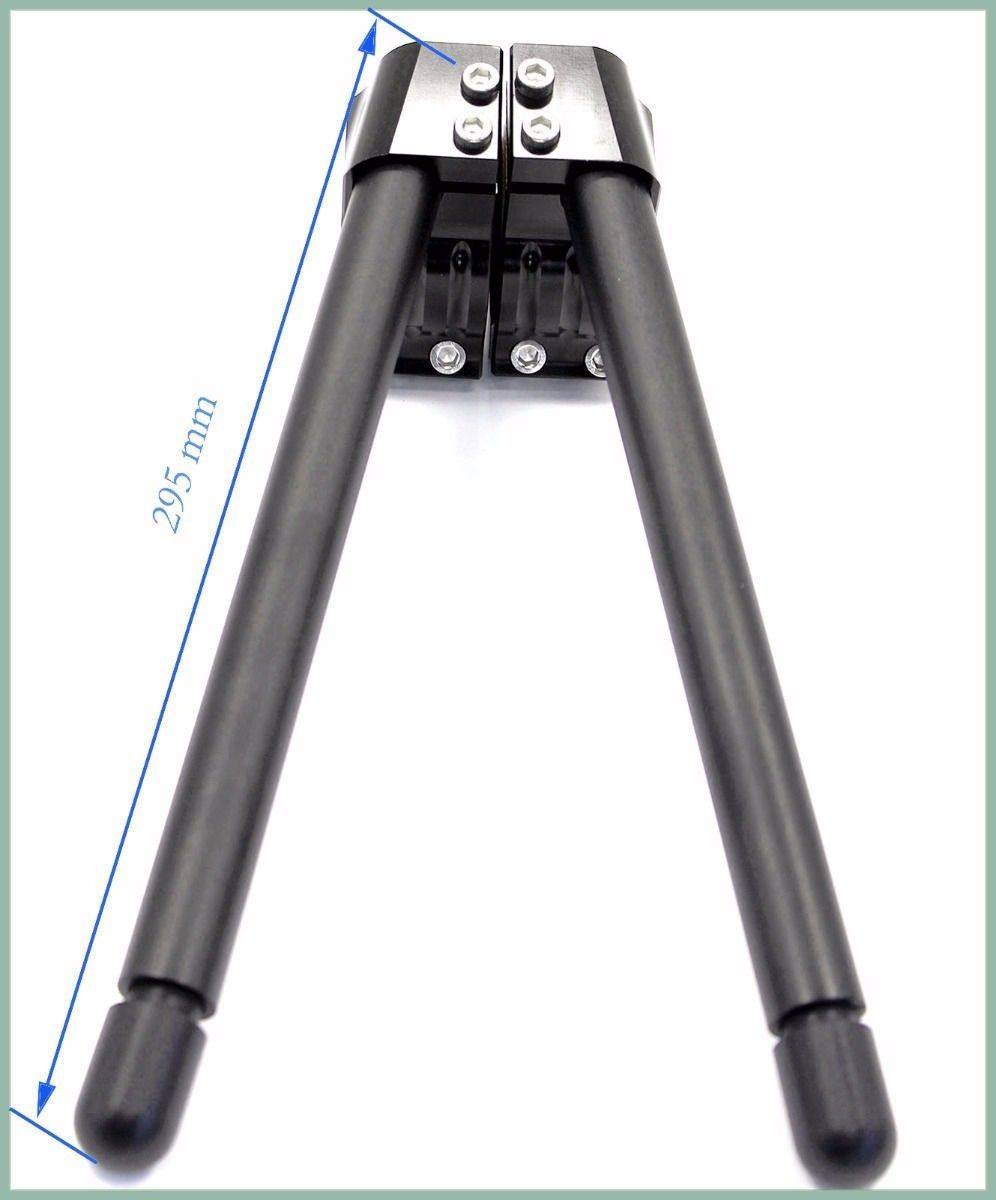 Universal 37mm 22mm Black CNC Fork Clip on Ons clipon Handle Bars set Handlebar - TDRMOTO