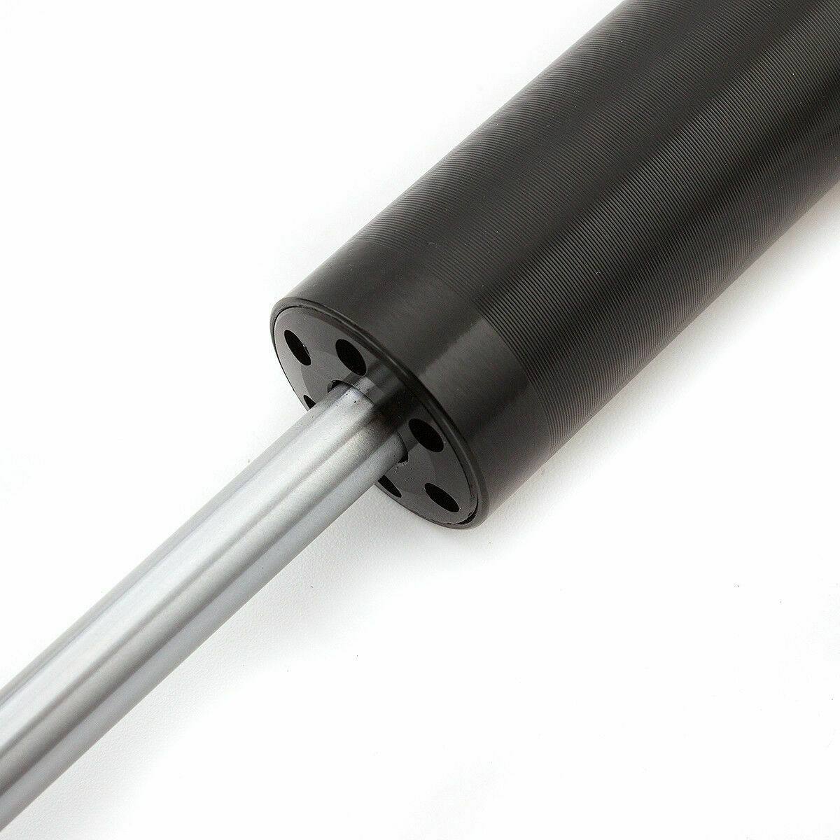 Black CNC Steering Damper Motorcycle Linear Stabilizer Reversed Safety Control - TDRMOTO