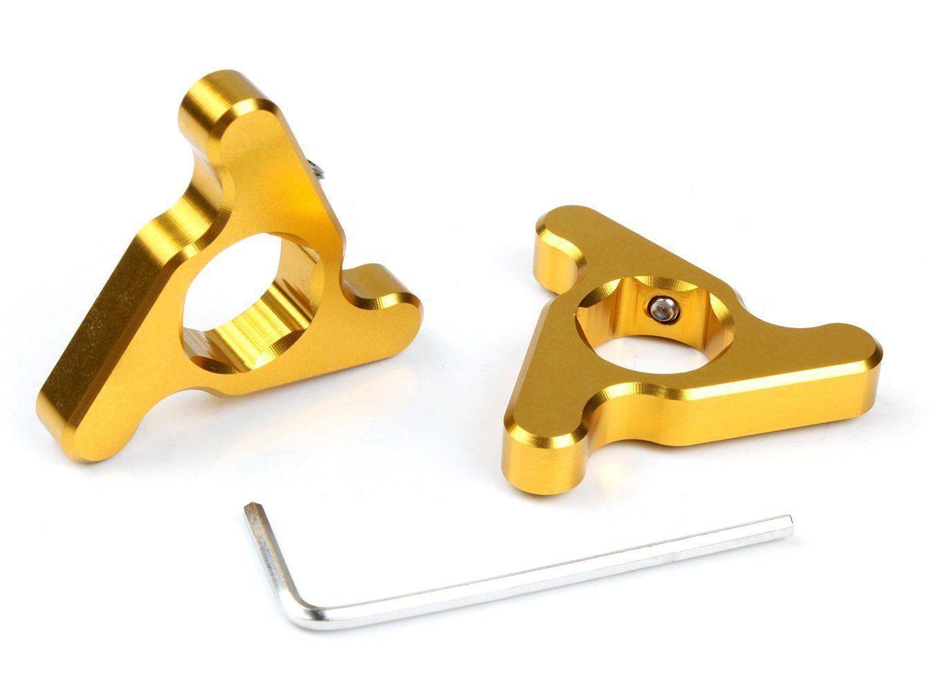 2pcs 22mm Motorcycle CNC Fork Preload Adjusters For HONDA CBR 954RR (02-03) - TDRMOTO