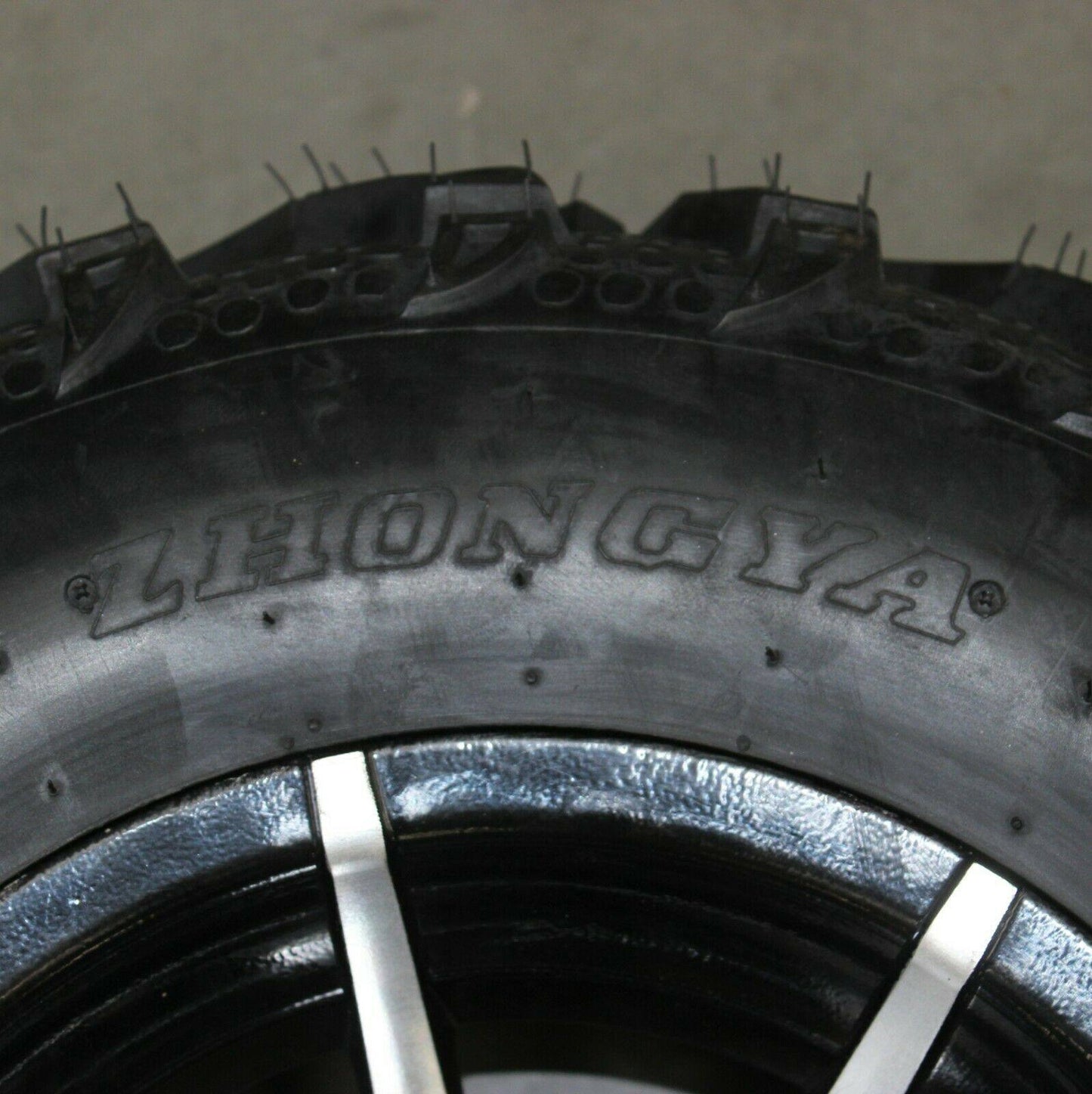 25X10-12" Front Alloy Wheel Rim Tyre Tire For Quad Dirt Bike ATV Buggy - TDRMOTO