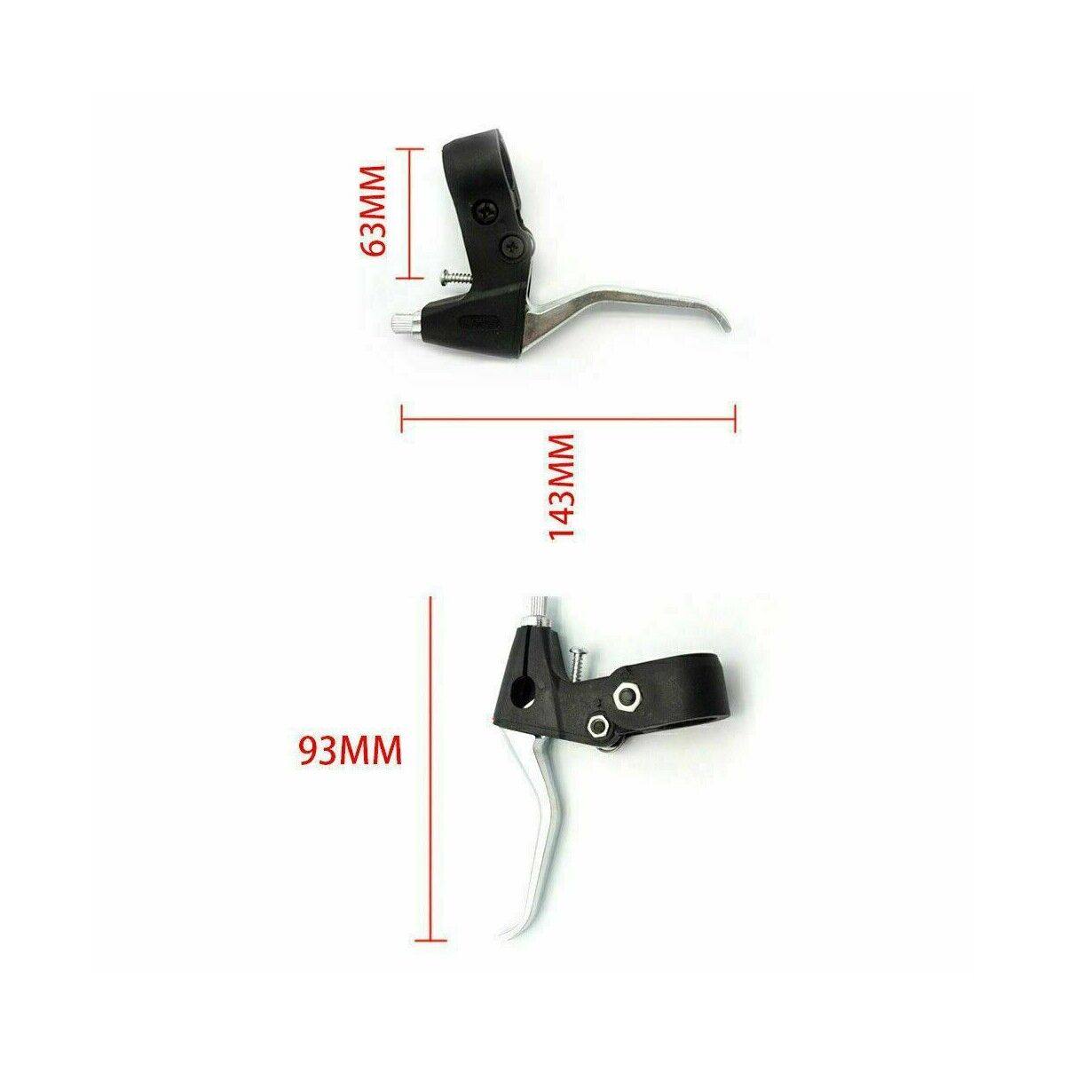 1 pair Lightweight Bicycle Brake Lever Bike Aluminium Handle Mountain MTB Alloy - TDRMOTO