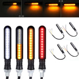 4x Amber Red LED Indicators Blinkers For Yamaha MT-09 R1 R6 FZ6R MT-07 Tenere XT660 - TDRMOTO