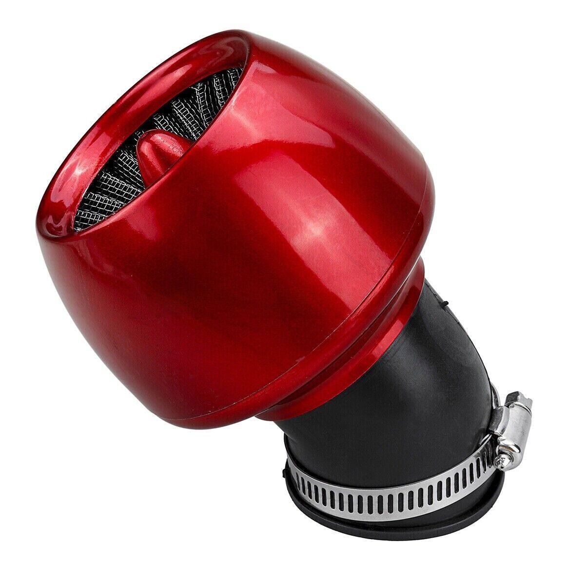 Red 28mm-48mm Universal Fitment Motorcycle Air Filter For Dirt Bike Pit Bike Quad ATV - TDRMOTO