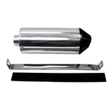 32mm Exhaust Muffler Black for 125cc 140cc Thumpstar Atomik Dirt Pit Trail Bike - TDRMOTO
