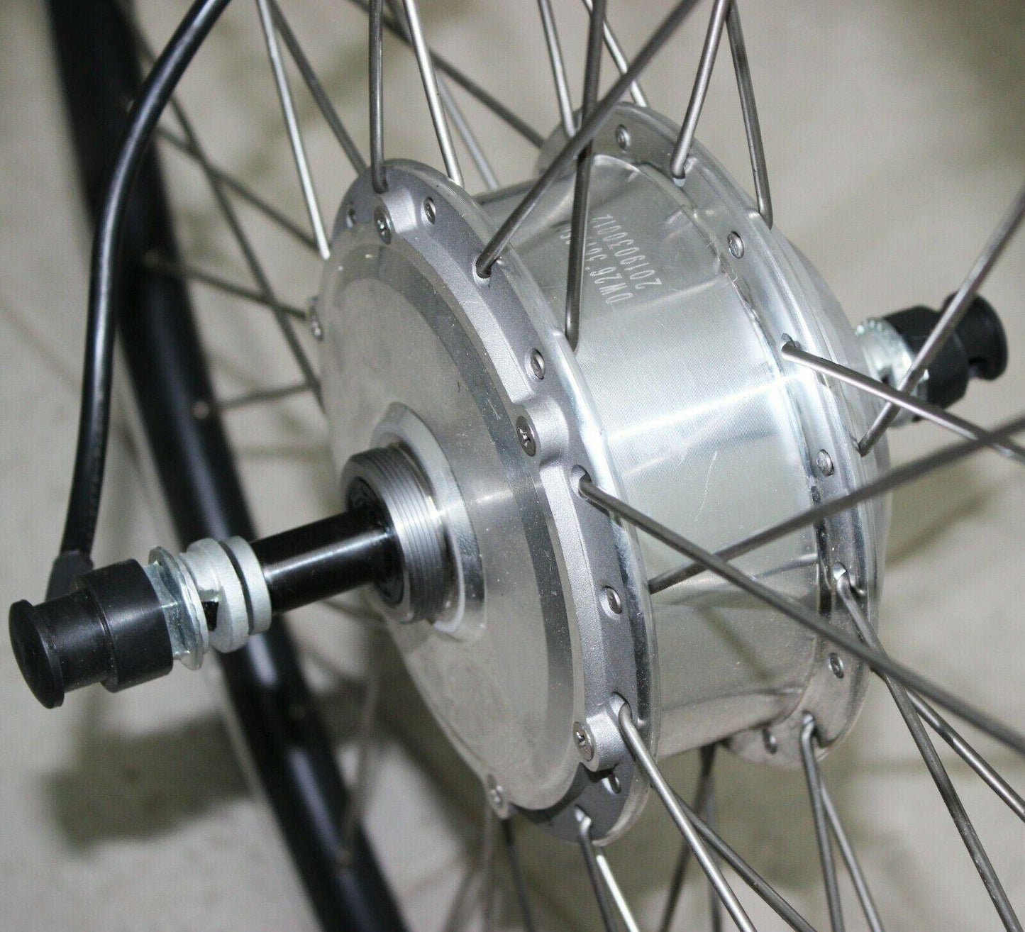 26" 250W 36V Electric Bike Rear Hub Brushless Gear Motor Rear Motor Wheel eBike - TDRMOTO