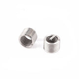 10Pcs 304 M6 x 1mm x 1.5D tainless Steel Helicoil Wire Thread Repair Inserts - TDRMOTO