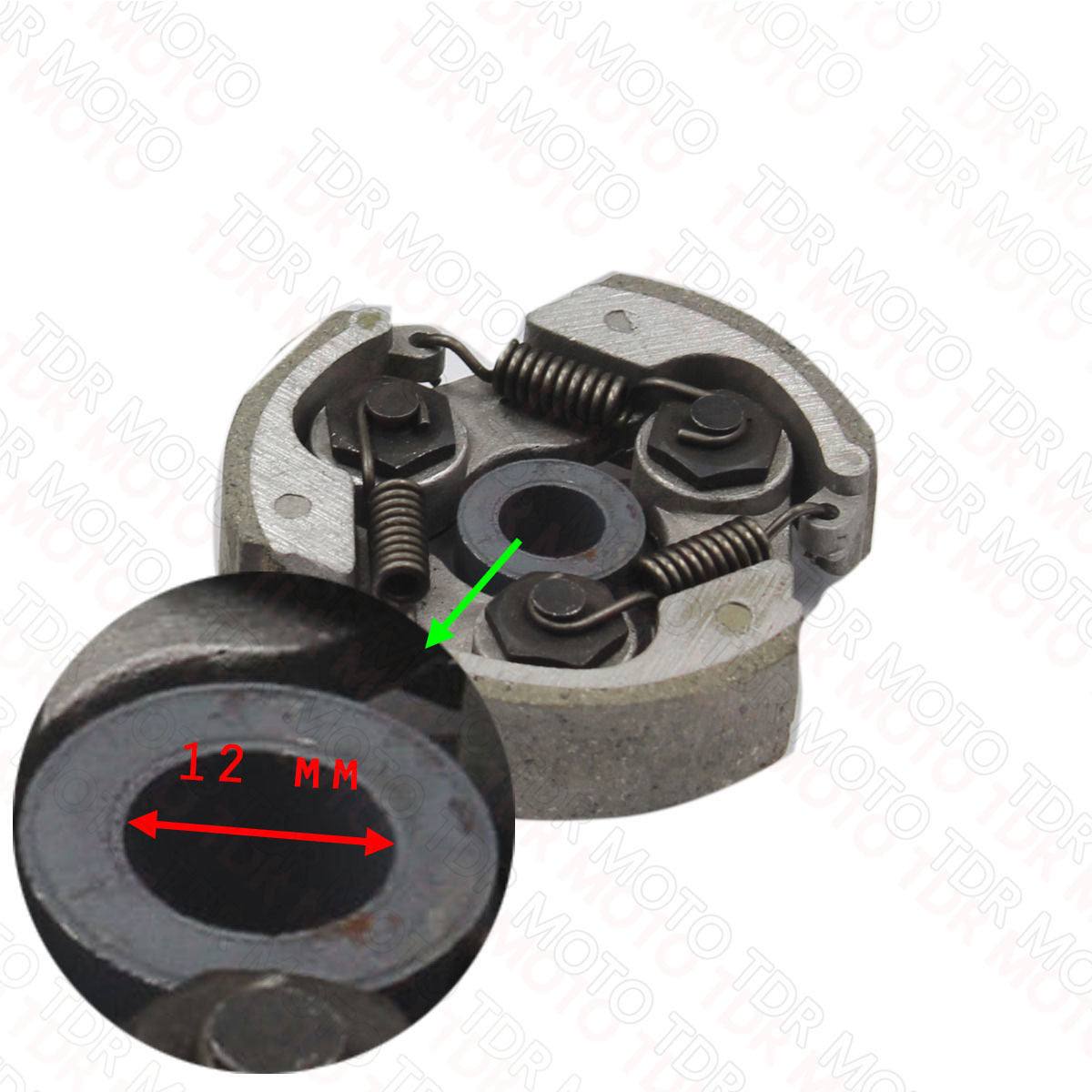 3 Shoes Clutch For 43cc 47cc 49cc Pocket Bike Quad Mini Dirt Bike - TDRMOTO