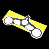 Triple Tree Top Clamp Decal Sticker Cabon Fiber Look Fit DUCATI 749 999 - TDRMOTO